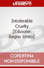 Intolerable Cruelty [Edizione: Regno Unito] dvd