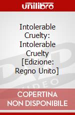 Intolerable Cruelty: Intolerable Cruelty [Edizione: Regno Unito] dvd