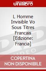 L Homme Invisible Vo Sous Titres Francais [Edizione: Francia] dvd