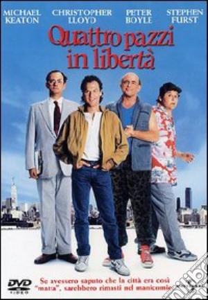 Quattro pazzi in libertà film in dvd di Howard Zieff