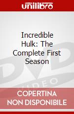 Incredible Hulk: The Complete First Season dvd