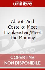 Abbott And Costello: Meet Frankenstein/Meet The Mummy dvd