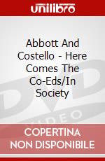 Abbott And Costello - Here Comes The Co-Eds/In Society dvd