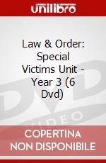 Law & Order: Special Victims Unit - Year 3 (6 Dvd) dvd