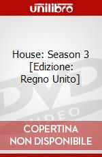 House: Season 3 [Edizione: Regno Unito] dvd