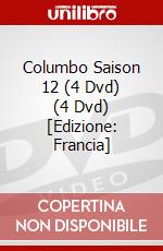 Columbo Saison 12 (4 Dvd) (4 Dvd) [Edizione: Francia] dvd