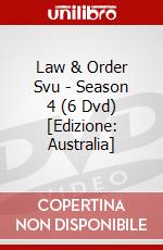 Law & Order Svu - Season 4 (6 Dvd) [Edizione: Australia] dvd