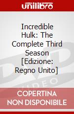 Incredible Hulk: The Complete Third Season [Edizione: Regno Unito] dvd