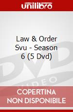 Law & Order Svu - Season 6 (5 Dvd) dvd