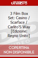 3 Film Box Set: Casino / Scarface / Carlito'S Way [Edizione: Regno Unito] dvd