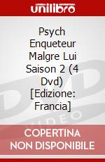 Psych Enqueteur Malgre Lui Saison 2 (4 Dvd) [Edizione: Francia] dvd