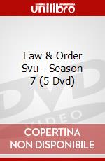 Law & Order Svu - Season 7 (5 Dvd) dvd