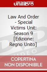 Law And Order - Special Victims Unit: Season 9 [Edizione: Regno Unito] dvd