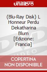 (Blu-Ray Disk) L Honneur Perdu  Dekatharina Blum [Edizione: Francia] brd