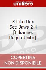3 Film Box Set: Jaws 2-4 [Edizione: Regno Unito] dvd