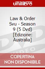 Law & Order Svu - Season 9 (5 Dvd) [Edizione: Australia] dvd