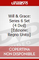 Will & Grace: Series 6 Set (4 Dvd) [Edizione: Regno Unito] film in dvd di Playback