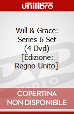 Will & Grace: Series 6 Set (4 Dvd) [Edizione: Regno Unito] dvd