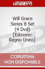 Will Grace Series 8 Set (4 Dvd) [Edizione: Regno Unito] dvd