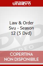 Law & Order Svu - Season 12 (5 Dvd) dvd