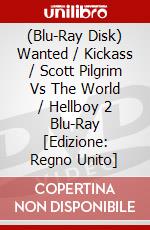 (Blu-Ray Disk) Wanted / Kickass / Scott Pilgrim Vs The World / Hellboy 2 Blu-Ray [Edizione: Regno Unito] brd