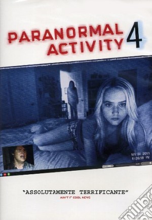 Paranormal Activity 4 film in dvd di Henry Joost,Ariel Schulman