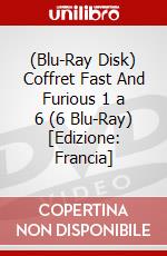(Blu-Ray Disk) Coffret Fast And Furious 1 a 6 (6 Blu-Ray) [Edizione: Francia] brd