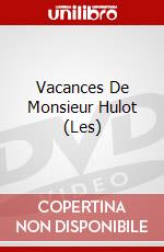 Vacances De Monsieur Hulot (Les) dvd