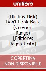 (Blu-Ray Disk) Don't Look Back (Criterion Range) [Edizione: Regno Unito] brd