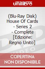 (Blu-Ray Disk) House Of Cards - Series 2 - Complete [Edizione: Regno Unito] film in dvd