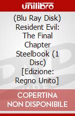 (Blu Ray Disk) Resident Evil: The Final Chapter Steelbook (1 Disc) [Edizione: Regno Unito] dvd