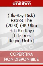 (Blu-Ray Disk) Patriot The (2000) (4K Ultra Hd+Blu-Ray) [Edizione: Regno Unito] brd
