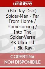 (Blu-Ray Disk) Spider-Man - Far From Home / Homecoming / Into The Spider-Verse 4K Ultra Hd + Blu-Ray brd