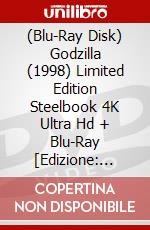 (Blu-Ray Disk) Godzilla (1998) Limited Edition Steelbook 4K Ultra Hd + Blu-Ray [Edizione: Regno Unito] brd