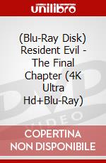 (Blu-Ray Disk) Resident Evil - The Final Chapter (4K Ultra Hd+Blu-Ray) brd