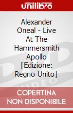 Alexander Oneal - Live At The Hammersmith Apollo [Edizione: Regno Unito] dvd