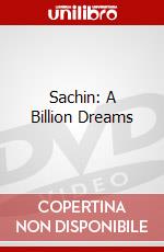 Sachin: A Billion Dreams dvd