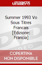 Summer 1993 Vo Sous Titres Francais [Edizione: Francia] dvd