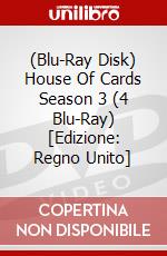 (Blu-Ray Disk) House Of Cards  Season 3 (4 Blu-Ray) [Edizione: Regno Unito] brd