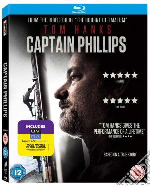 (Blu-Ray Disk) Captain Phillips / Captain Phillips - Attacco In Mare Aperto (4K Edition Ultraviolet Copy) [Edizione: Regno Unito] [ITA] film in dvd di Paul Greengrass