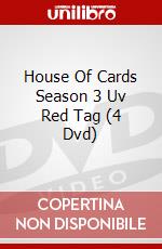 House Of Cards Season 3 Uv Red Tag (4 Dvd) dvd
