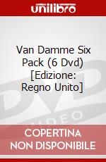 Van Damme Six Pack (6 Dvd) [Edizione: Regno Unito] dvd