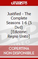 Justified - The Complete Seasons 1-6 (5 Dvd) [Edizione: Regno Unito] dvd