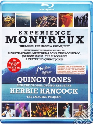 (Blu Ray Disk) Experience Montreux (2 Blu-Ray 3D) film in blu ray disk di Artisti Vari