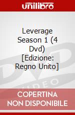 Leverage  Season 1 (4 Dvd) [Edizione: Regno Unito] dvd