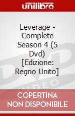 Leverage - Complete Season 4 (5 Dvd) [Edizione: Regno Unito] dvd