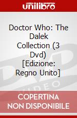 Doctor Who: The Dalek Collection (3 Dvd) [Edizione: Regno Unito] dvd