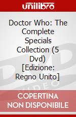 Doctor Who: The Complete Specials Collection (5 Dvd) [Edizione: Regno Unito] dvd