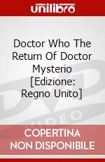 Doctor Who The Return Of Doctor Mysterio [Edizione: Regno Unito] dvd