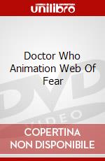 Doctor Who Animation Web Of Fear dvd